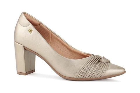 SCARPIN SALTO BLOCO FEMININO SANTINELLI - 1544005