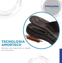 CHINELO MASCULINO EM COURO PEGADA PLUS - 533301 - loja online