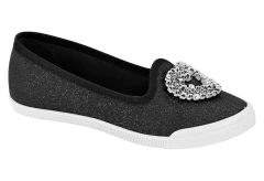 SAPATILHA INFANTIL MOLEKINHA CORAÇÃO E GLITTER - 2505268