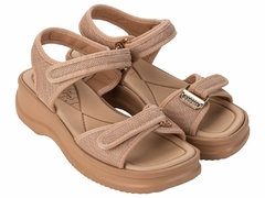 SANDALIA FEMININA PAPETE CLASSICA AZALEIA DE VELCRO - 18451 - comprar online