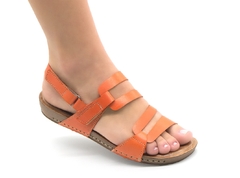 SANDALIA FLATFORM ANDACCO GOA EM COURO - 14269 na internet
