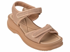 SANDALIA FEMININA PAPETE CLASSICA AZALEIA DE VELCRO - 18451