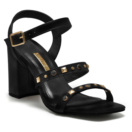 SANDALIA FEMININA SALTO BLOCO VIA MARTE - 139029