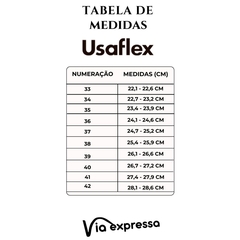 Imagem do SANDALIA EM COURO ANABELA BAIXA USAFLEX - UD04004003