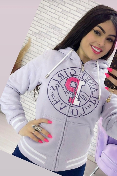 Blusa de Moletom dupla face planet