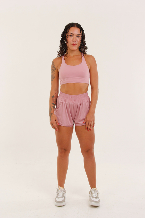 Short Comfy Rosa Pastel