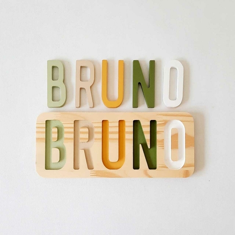 Nombre de Encastre de 1 a 5 Letras - comprar online
