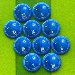 Chelsea 2025/2026 Home - Vidrilha 45mm - Botões Pro Gol