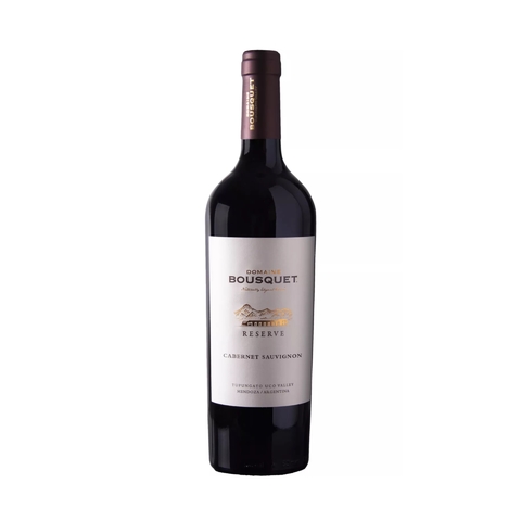 BOUSQUET RESERVA CAB SAUV ORGÁNICO TUPUNGATO CAJA x 6 de 750cc