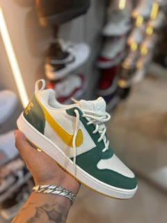 Tenis Nike Court Borough Yellow/Green - comprar online