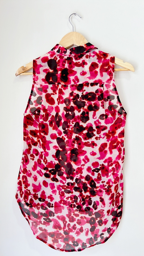 Art.8776 Camisa H&M Print Fucsisa TXS - cazabreva