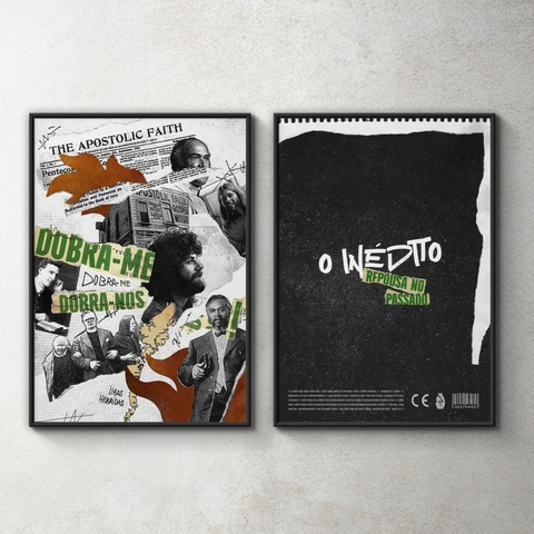 Pack Quadros O Inédito e o Passado - 2 Unidades