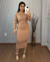 Vestido Midi Tricô - comprar online