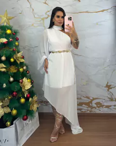 Vestido Helo Nula Manga