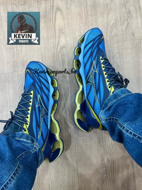 Mizuno Prophecy 11 azul escuro/ dourado