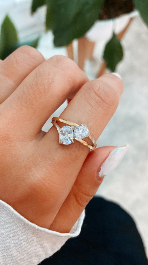 ANILLO DOBLE CUBIC PL&OR