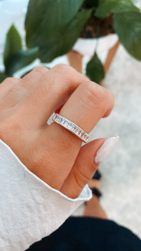 Anillo medio sin fin Giana