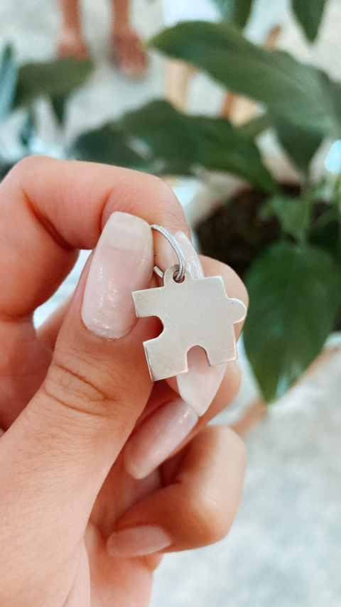 Dije pieza rompecabezas