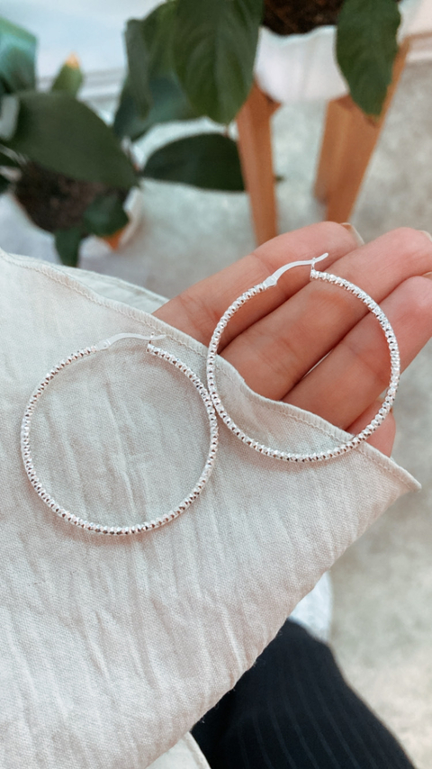 ARGOLLAS LISAS TIPO DISCO 40MM - comprar online