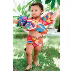 PANDA POOL - BOIA TRIPLA INFANTIL - ESTRELINHA na internet