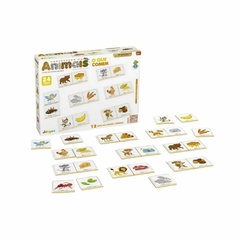 JUNGES - CONHECENDO OS ANIMAIS O QUE COMEM QUEBRA CABEÇA DIDÁTICO