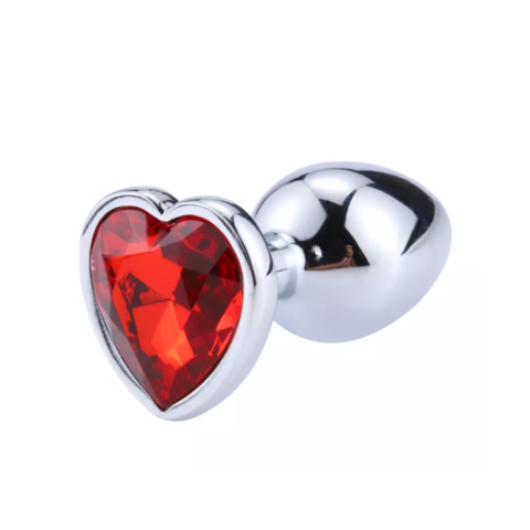 Plug Anal Tam M Formato Coração