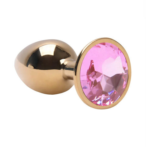 Plug P Dourado Rosa - comprar online