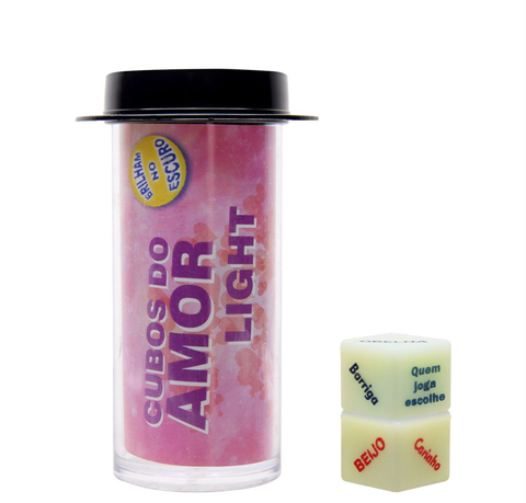 Dados do Amor Light Fluorescente Unissex