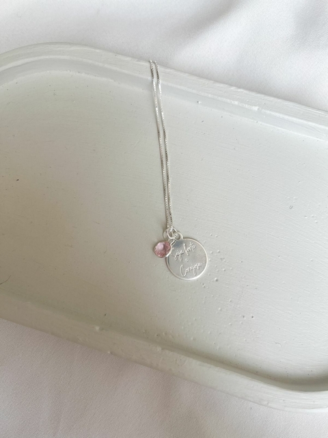 Colar Patuá Seja Forte e Corajosa