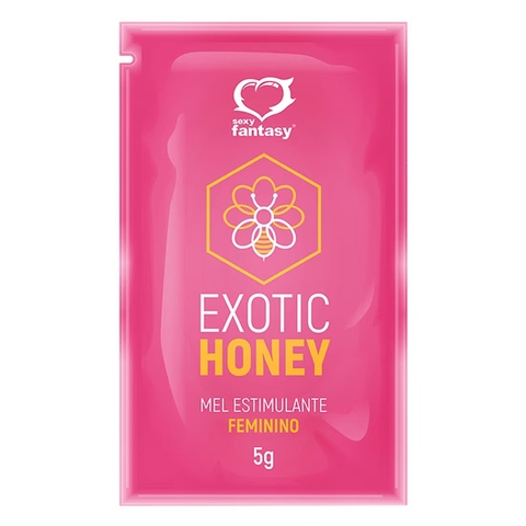 Exotic Honey Gel Estimulante Feminino Sachê 5g Sexy Fantasy