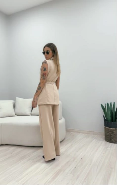 Conjunto Colete + Calça Gabi - Ella Deluxe