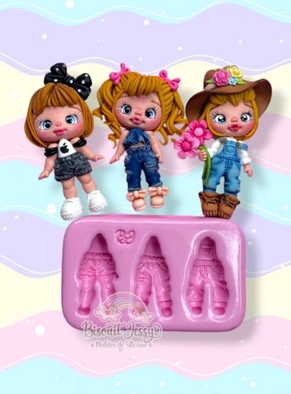 Molde Kit Jeans 2 Biscuit Jessy