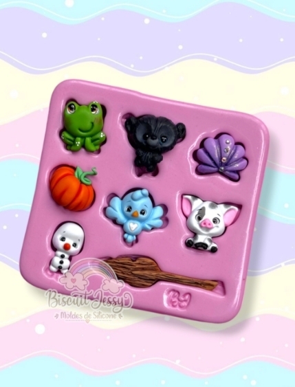 Molde Miniaturas Para Princesas-Biscuit Jessy