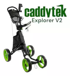 Carro Manual Caddytek 4 ruedas - Golf Fitting Argentina