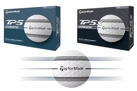 Pelotas TaylorMade TP5 y TP5x Stripe Nuevos Modelos