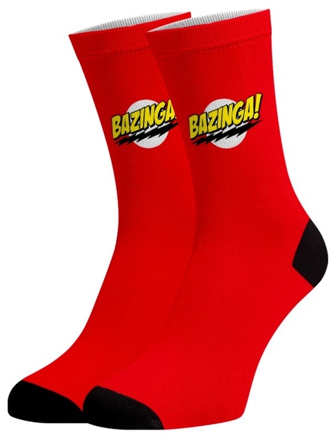 Meia Divertida e Colorida - Bazinga