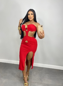 Vestido Midi Atena 6231 na internet