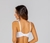 SUTIA EM RENDA COM PÉROLAS BRANCO - modelagem grande - DOCE OUSADIA INTIMATES LTDA