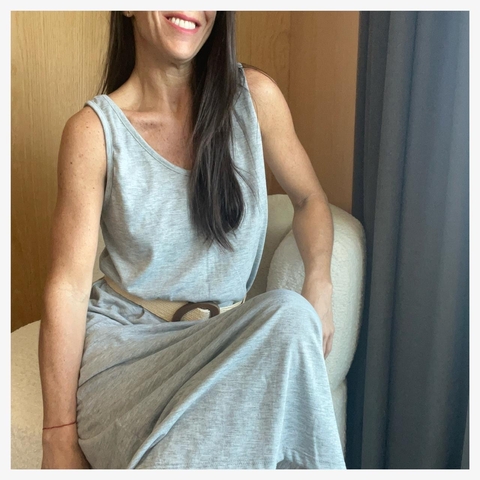 Vestido modal ELISA Gris
