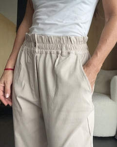 Pantalón slouchy TIANA - beige - - tienda online