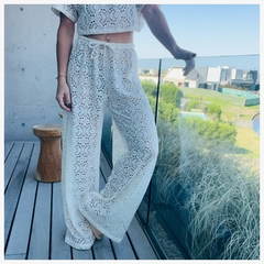 Pantalón calado ROMA - natural - - comprar online