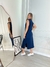 Vestido Midi Muscle Tee Azul Escuro - comprar online