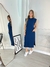 Vestido Midi Muscle Tee Azul Escuro