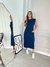 Vestido Midi Muscle Tee Azul Escuro - Lu e Lu Moda Feminina