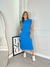 Vestido Midi Muscle Tee Azul Claro - loja online