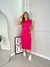 Vestido Midi Muscle Tee Pink - Lu e Lu Moda Feminina
