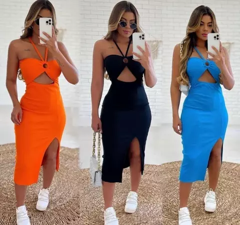 Vestido Canelado (THT) - comprar online