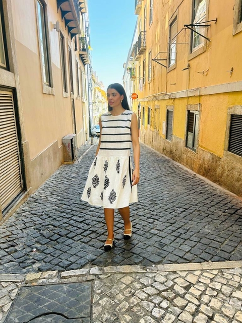 VESTIDO AVEIRO - LINHO