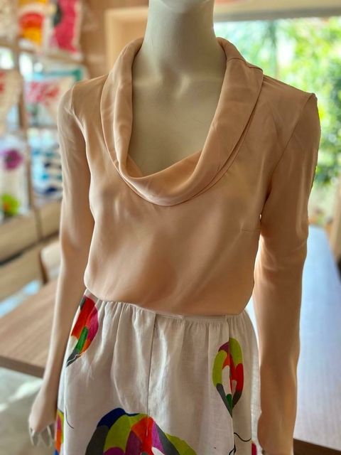 BLUSA ANA ROSE - CREPE PATOU