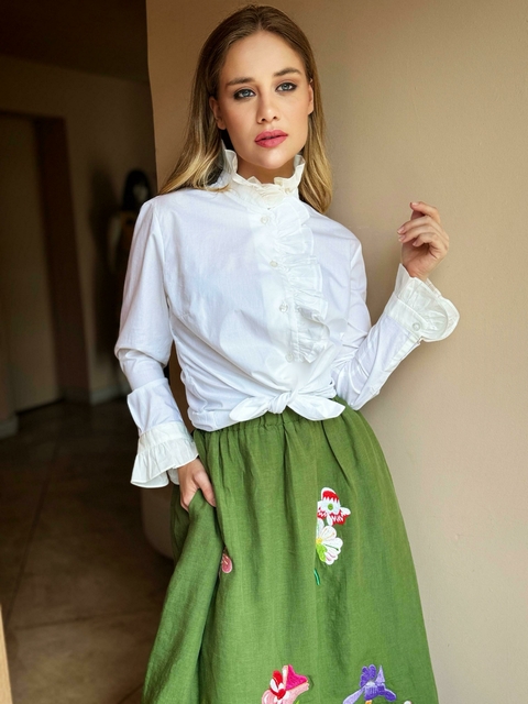 CAMISA LUCRÉCIA - ALGODÃO - comprar online
